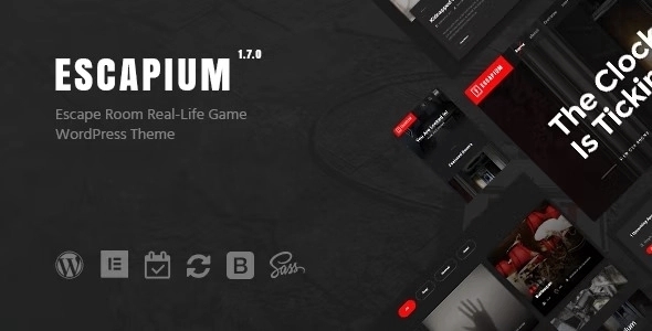 Escapium - Escape Room Game WordPress Theme 1.7.0