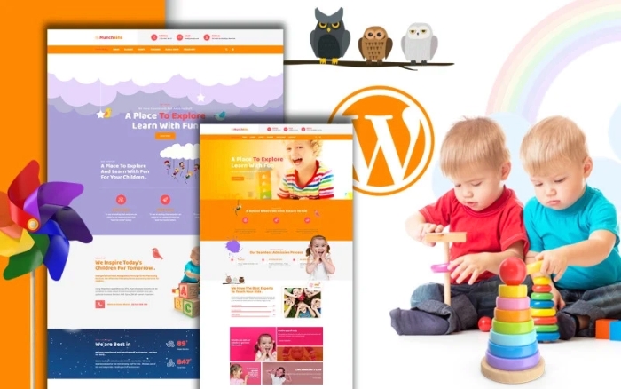 Munchkins – Preschool WordPress Theme 1.0.1