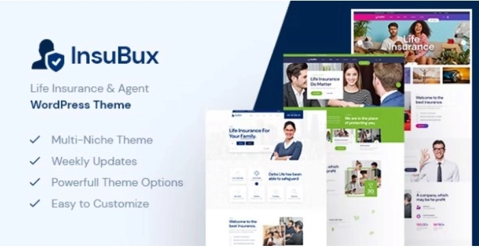 Insubux – Insurance Company WordPress Theme 1.0.2