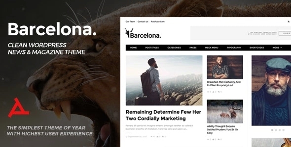 Barcelona. – Clean News & Magazine WP Theme 1.5.1