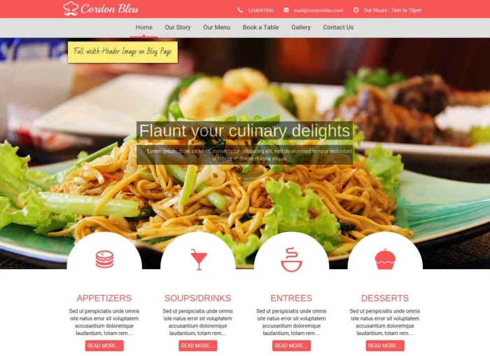 CyberChimps Cordon Bleu WordPress Theme 1.1