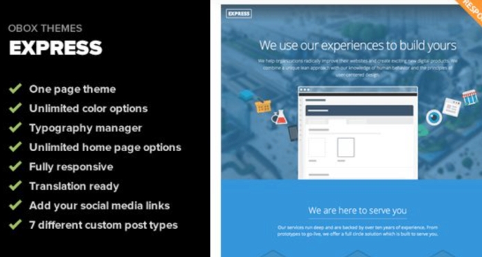 OboxThemes Express WordPress Theme 1.2.2