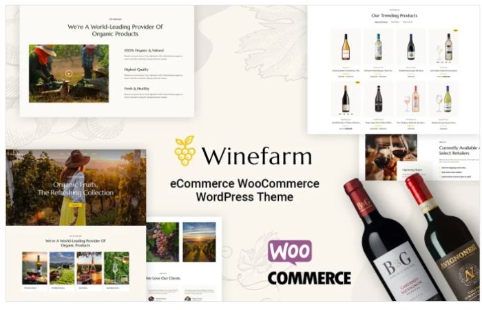 WineFarm - Wine Store and Drinks Elementor WooCommerce Theme 1.0.0
