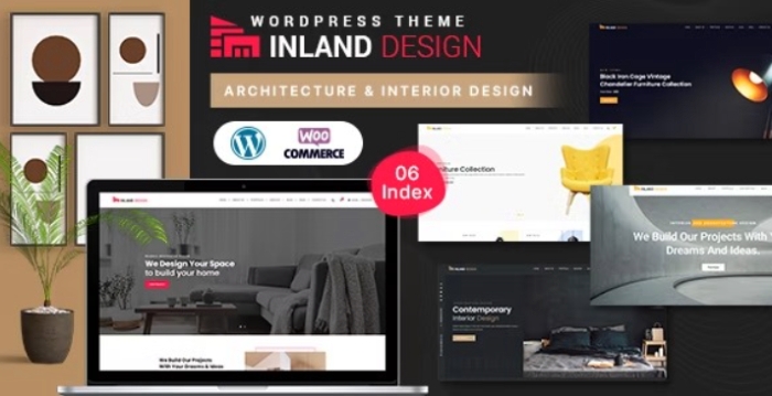 Inland – Architecture & Interior Design Theme With AI Content Generator 1.0.4