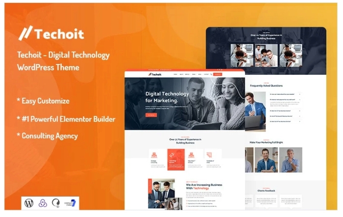 Techoit – Digital Technology WordPress Theme 1.0.0
