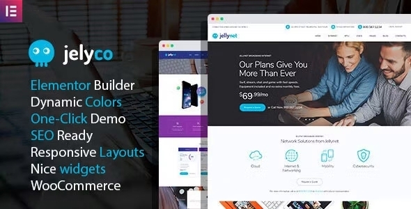 JelyCo – ISP & Telecom WordPress Theme 1.1.0