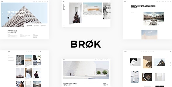 Brøk – Architecture WP Theme 1.0