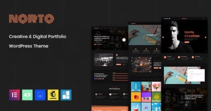 Norto – Creative Portfolio WordPress Theme 2.1