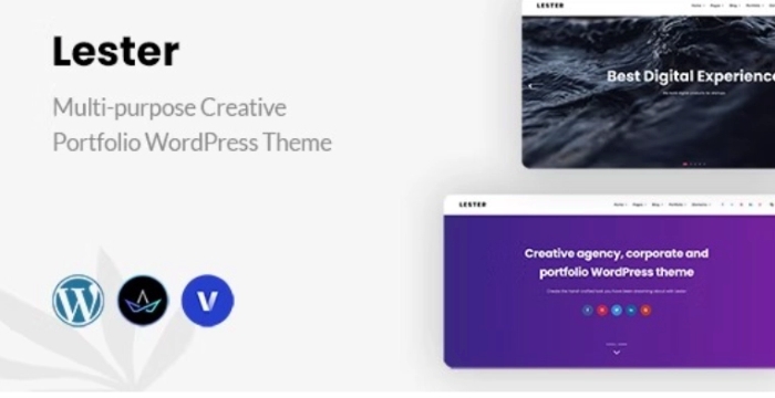 Lester – Creative Portfolio WordPress Theme 3.0.0