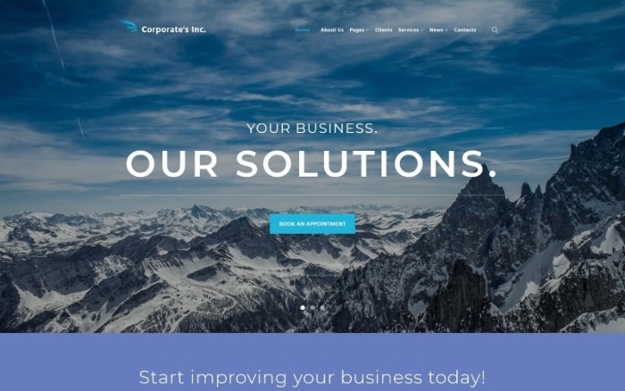 Corporate’s Inc WordPress Theme 1.0.0