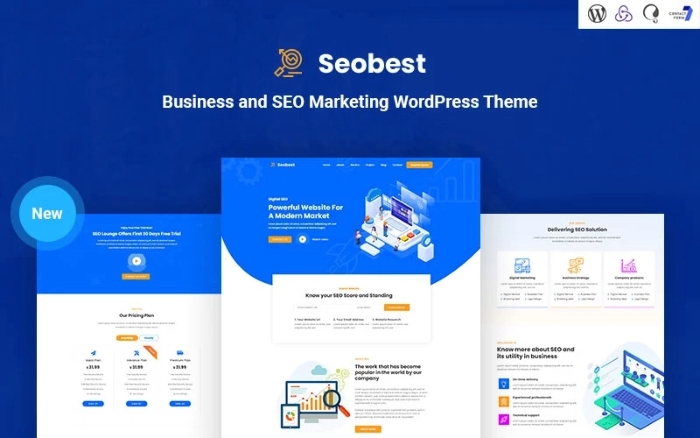 Seobest - SEO Marketing WordPress Theme 1.0.0
