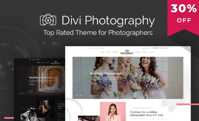 Divi Photography – WP Zone 1.0.11