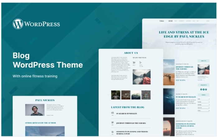 Cutura – Modern Blog WordPress Theme 1.0.0