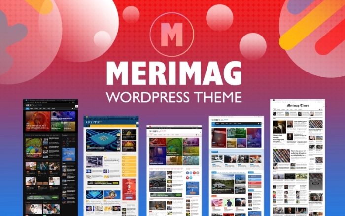 Merimag – Elementor Blog Magazine and News WP Theme 4.0.4
