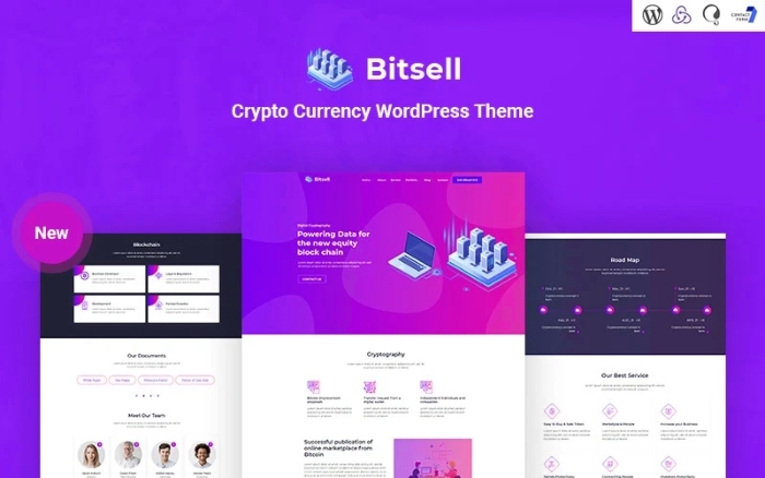 Bitsell – Crypto Currency Responsive WP Theme 1.0.0