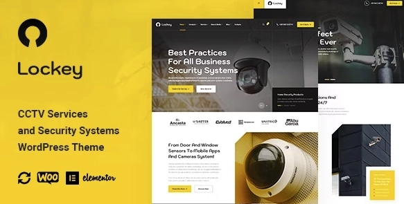 Lockey – CCTV and Security Systems WordPress Theme 1.0.6