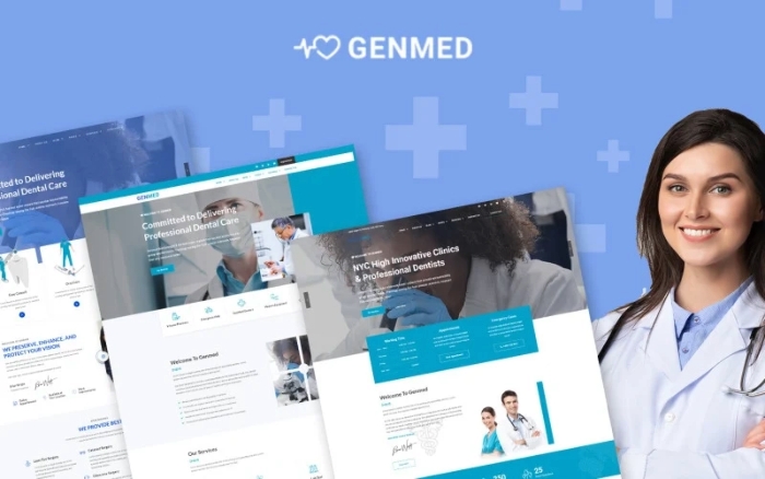 Genmed – Multipurpose Medical WordPress Theme 1.0.5