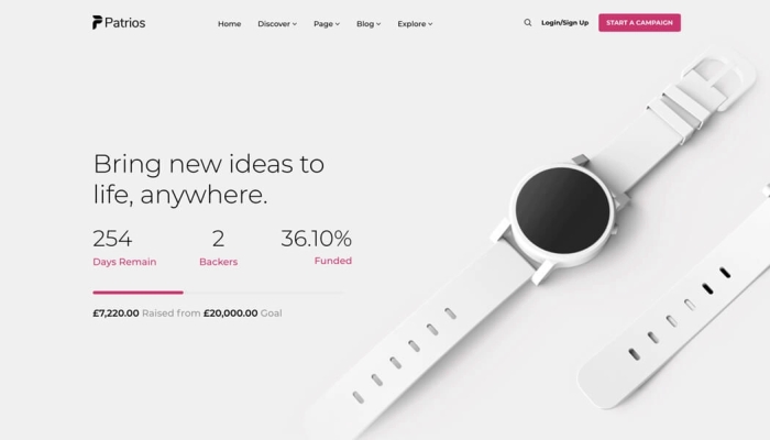 Patrios WordPress Theme 1.2.1