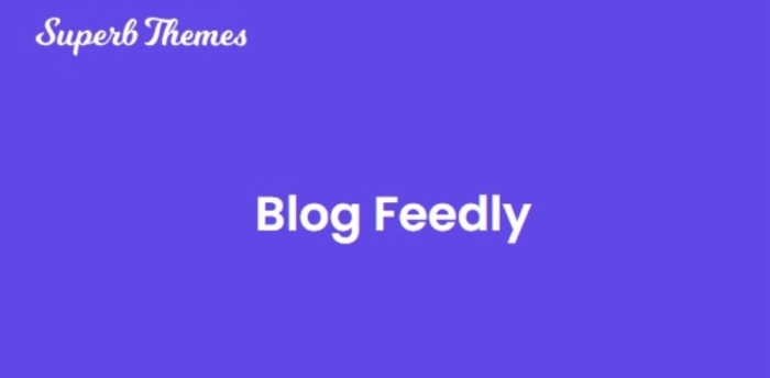 Blog Feedly WP Theme 117.5