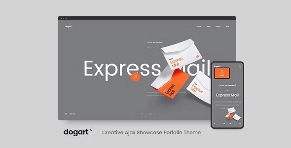 Dogart – Personal Portfolio WordPress Theme 1.0