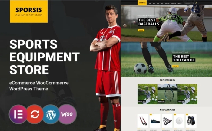 Sporsis – Sport and Game WooCommerce Theme 1.0