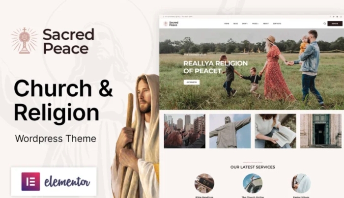 Sacred Peace – Religion and Church WordPress Theme 1.0.0