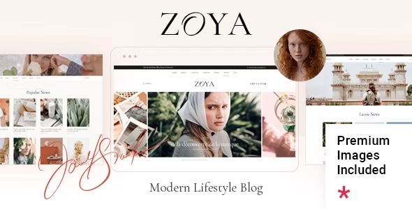 Zoya – Lifestyle Blog WP Theme 1.2