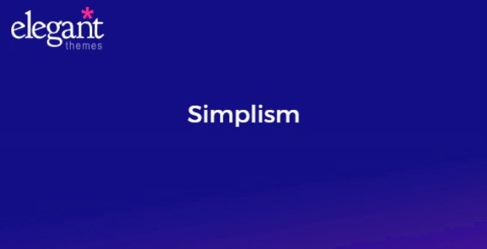 Elegant Themes Simplism 5.1.11
