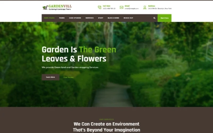Gardenvill - Gardening and Plantation WP Theme 1.0.1
