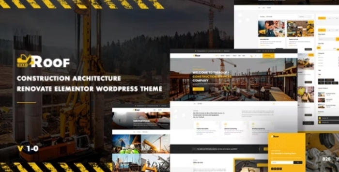 TheRoof – Construction And Architecture WP Theme 1.0.4