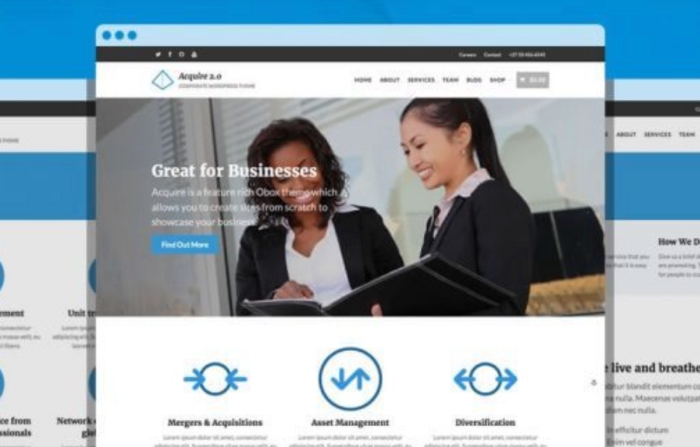 OboxThemes Acquire WooCommerce Themes 1.0.0