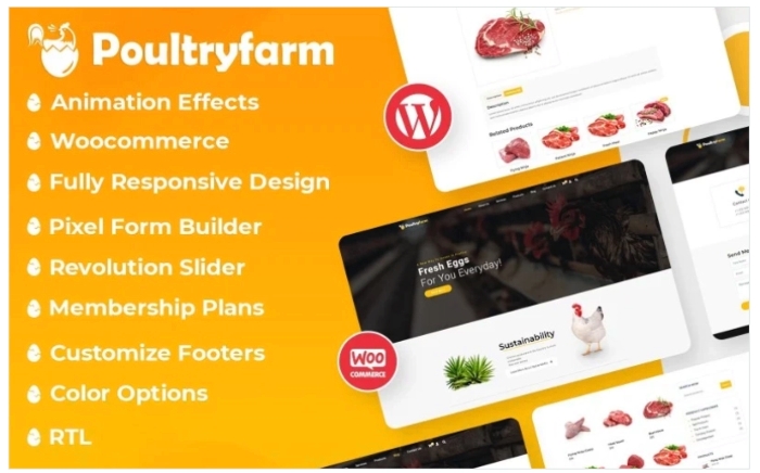 Poultry Farm Woocommerce Theme 1.0.0