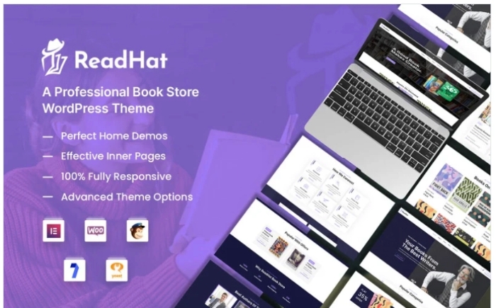 ReadHat - Book Store WooCommerce WordPress Theme 1.0