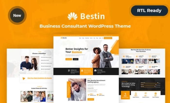 Bestin – Responsive Business WordPress Theme 1.0.1