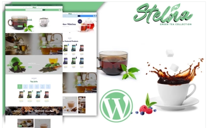 Stelna Tea Salon and Herbs Shop WooCommerce Theme 1.0.0