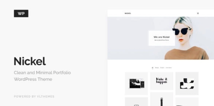 Nickel – Minimalist Portfolio WordPress Theme – Portfolio 1.0