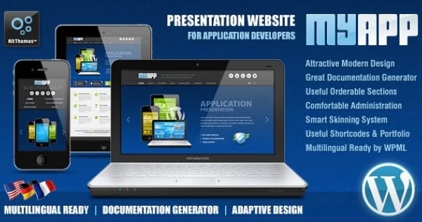 AIT – MyApp WordPress Theme 1.33
