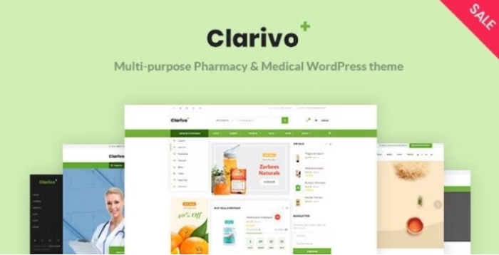 Clarivo – Pharmacy and Medical WordPress theme 1.4.8