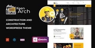 Keenarch – Building & Construction WordPress Theme 1.0