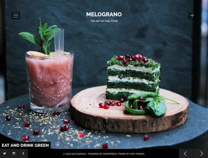 Melograno WordPress Theme 1.1