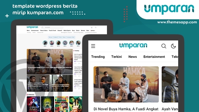 UmparanWP Template WordPress Berita Mirip Kumparan.com 1.0.0
