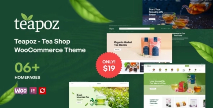 Teapoz - Tea Shop WooCommerce Theme 1.1.1