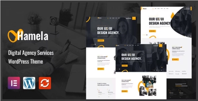 Hamela – Digital Agency Services WordPress Theme 1.2.4