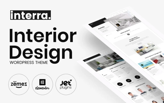 Interra – Interior Designer Portfolio WordPress Theme 1.0.1