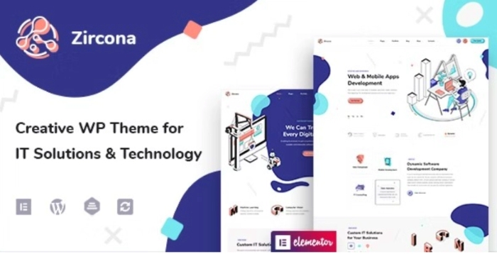 Zircona – IT Solutions & Technology WordPress Theme 1.2.3