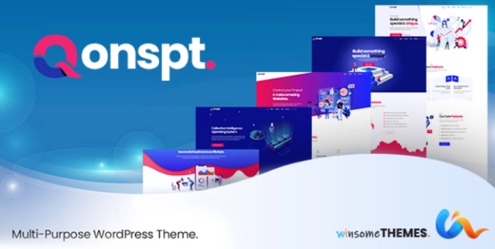 Qonspt β Isometric MultiPurpose WordPress Theme 1.0.3