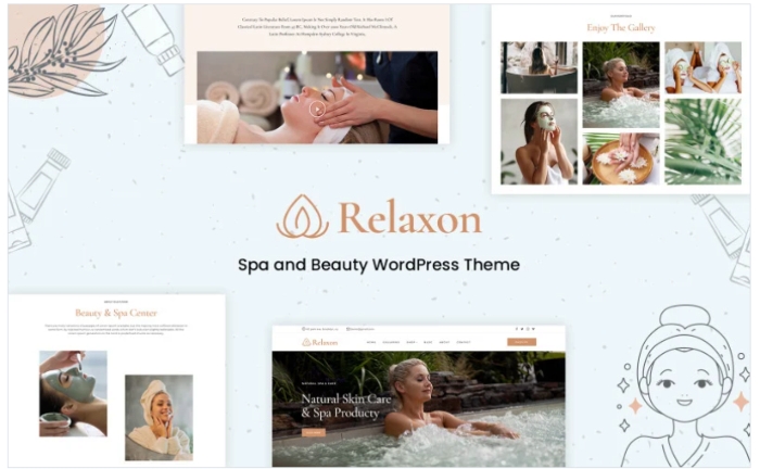 Relaxon – Spa Yoga and Meditation WordPress Theme 1.0.0