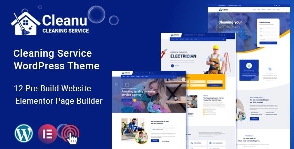 Cleanu - Cleaning Services WordPress Theme 1.0.4