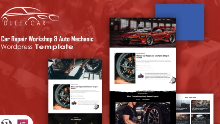 Deluxcar – Car Repair Workshop & Auto Mechanic WP Theme 1.0.0