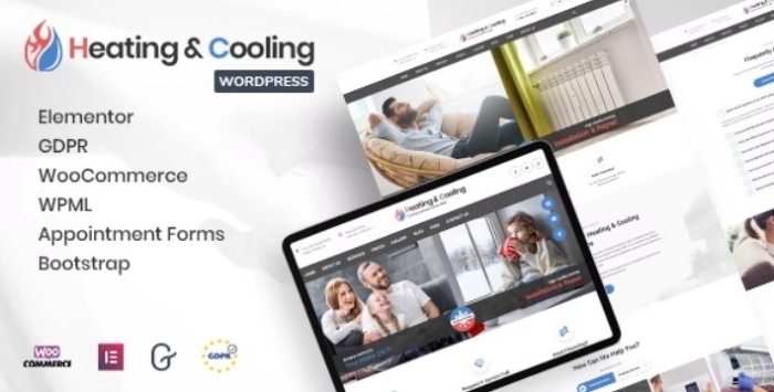 HeaCool – Heating & Air Conditioning WordPress Theme 2.6